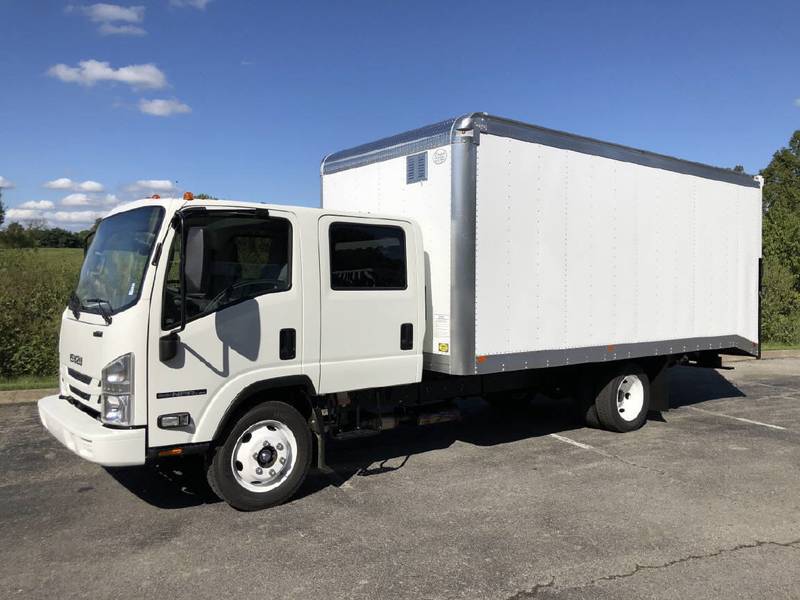 2020 Isuzu NPR HD 4 Door For Sale Landscaper CREWVANSCAPER